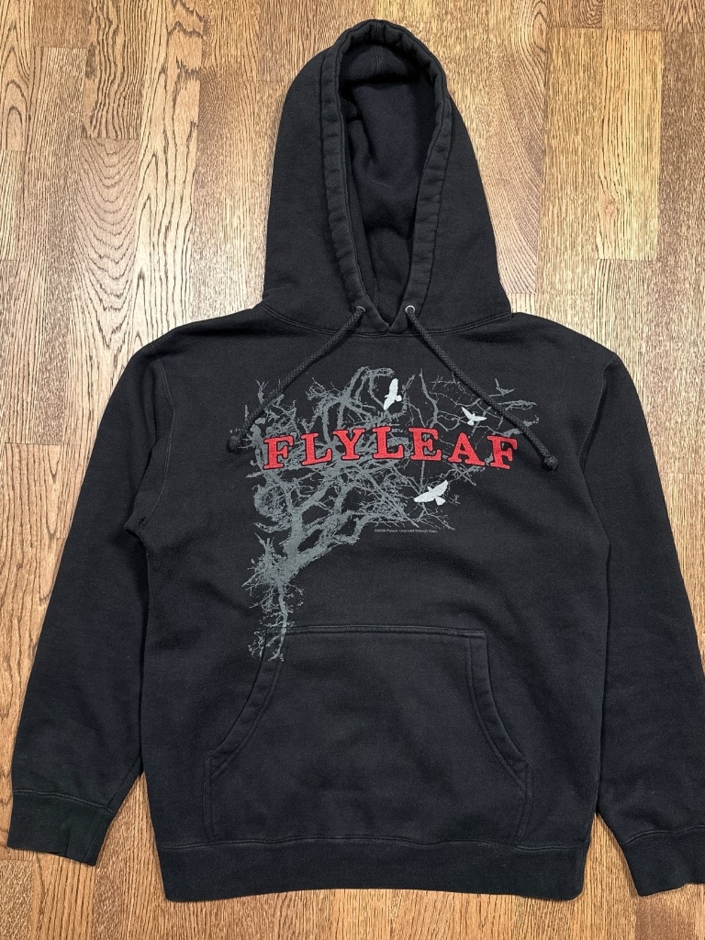 Vintage Y2K Flyleaf Band 2006 Licensed to Giant Music Rock Hoodie Mens Small